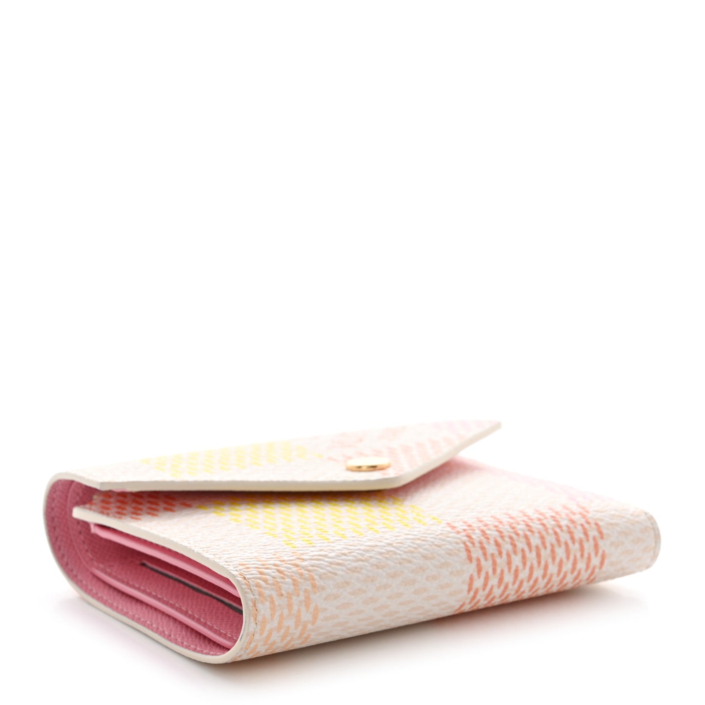 Giant Damier Victorine Wallet Peach