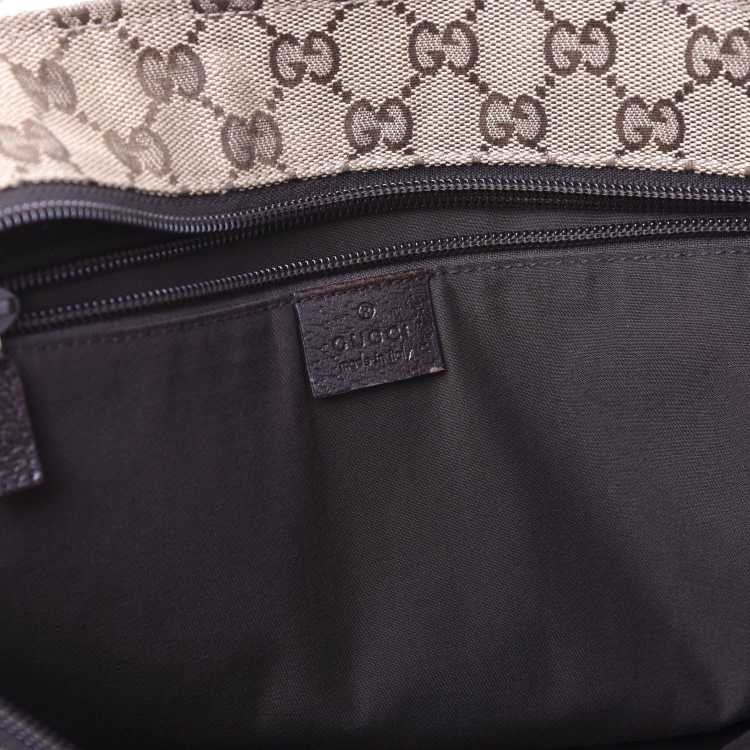 Gucci GG Monogram Large Web Handle Bucket Tote 7 of 11
