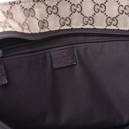 Gucci GG Monogram Large Web Handle Bucket Tote 7 of 11