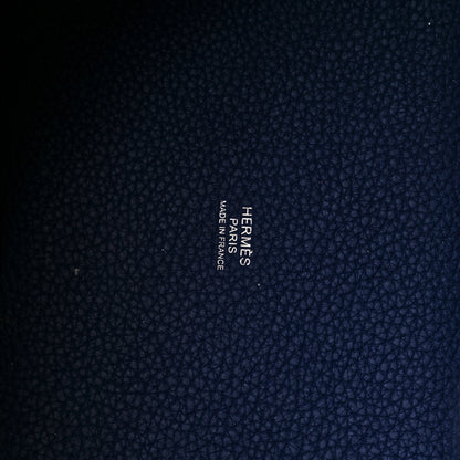 Hermes Taurillon Clemence Picotin Lock 18 PM Bleu Nuit 6 of 9