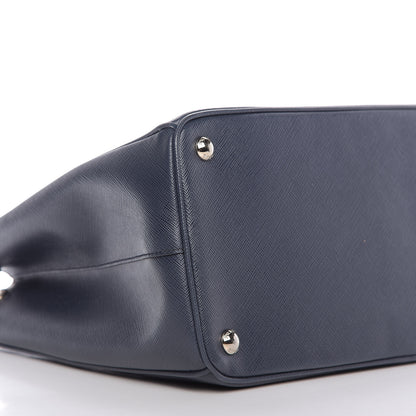 Prada Saffiano Medium Galleria Double Zip Tote Baltico 8 of 11