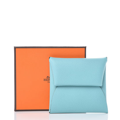 Hermes Evercolor Bastia Coin Purse Bleu Atoll 7 of 7