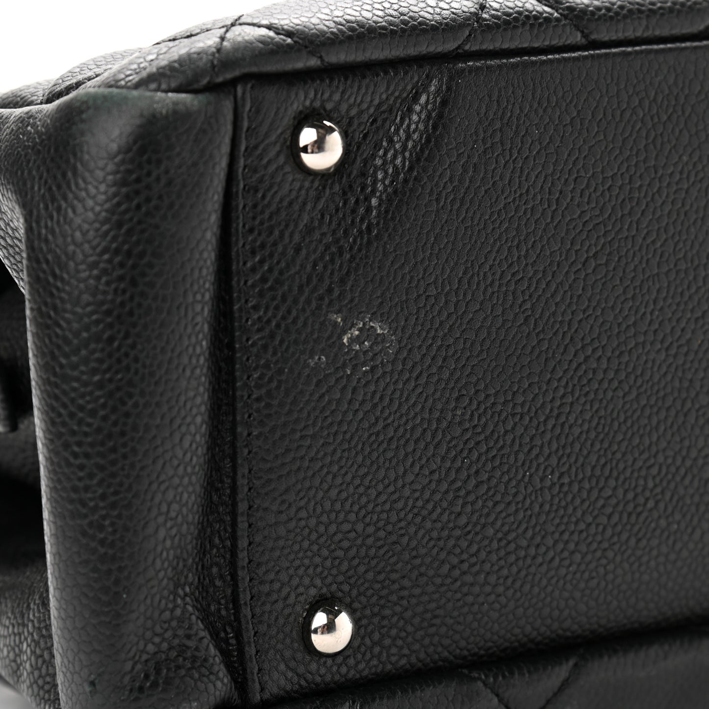 Caviar Quilted CC Timeless Soft Tote Black