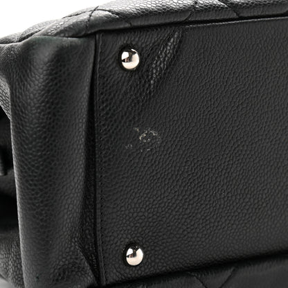 Chanel Caviar Quilted CC Timeless Soft Tote Black 12 of 12