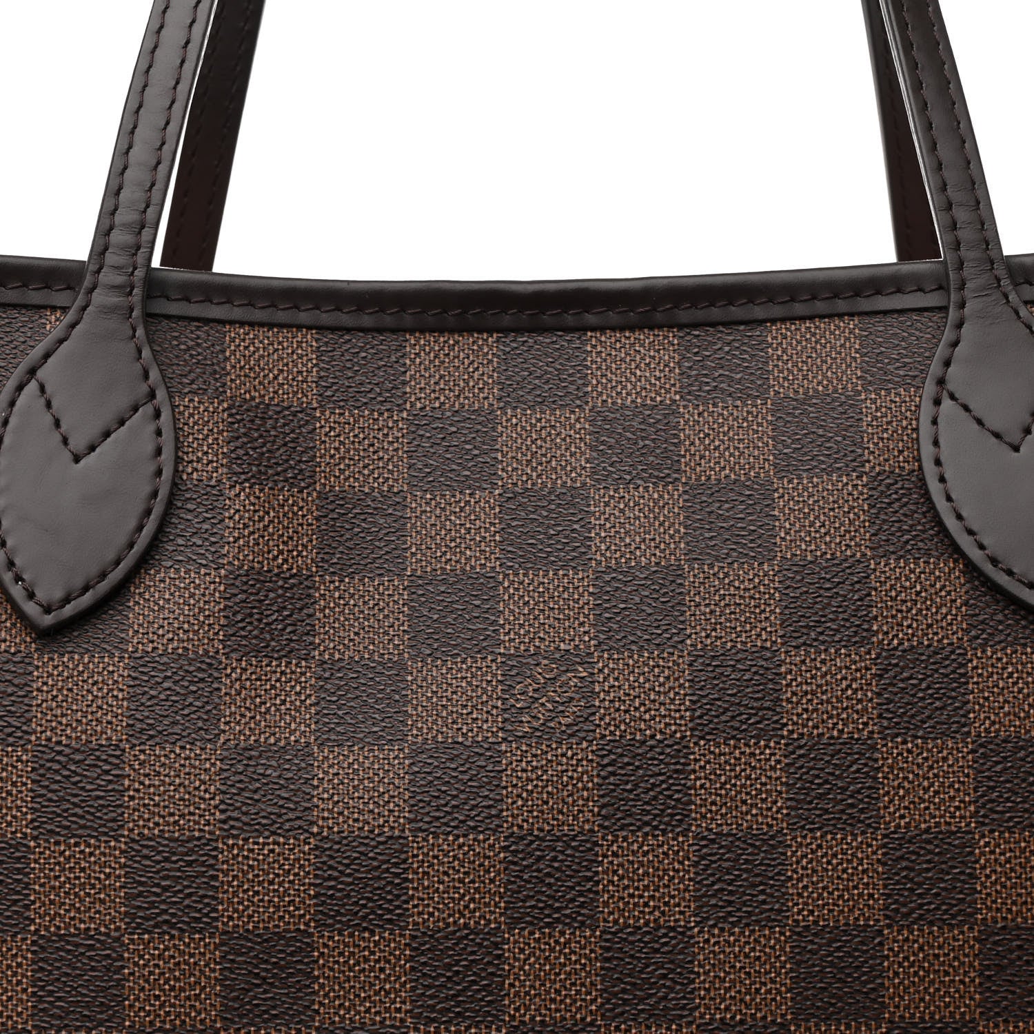 Louis Vuitton Damier Ebene Neo Neverfull MM Rose Ballerine 8 of 10