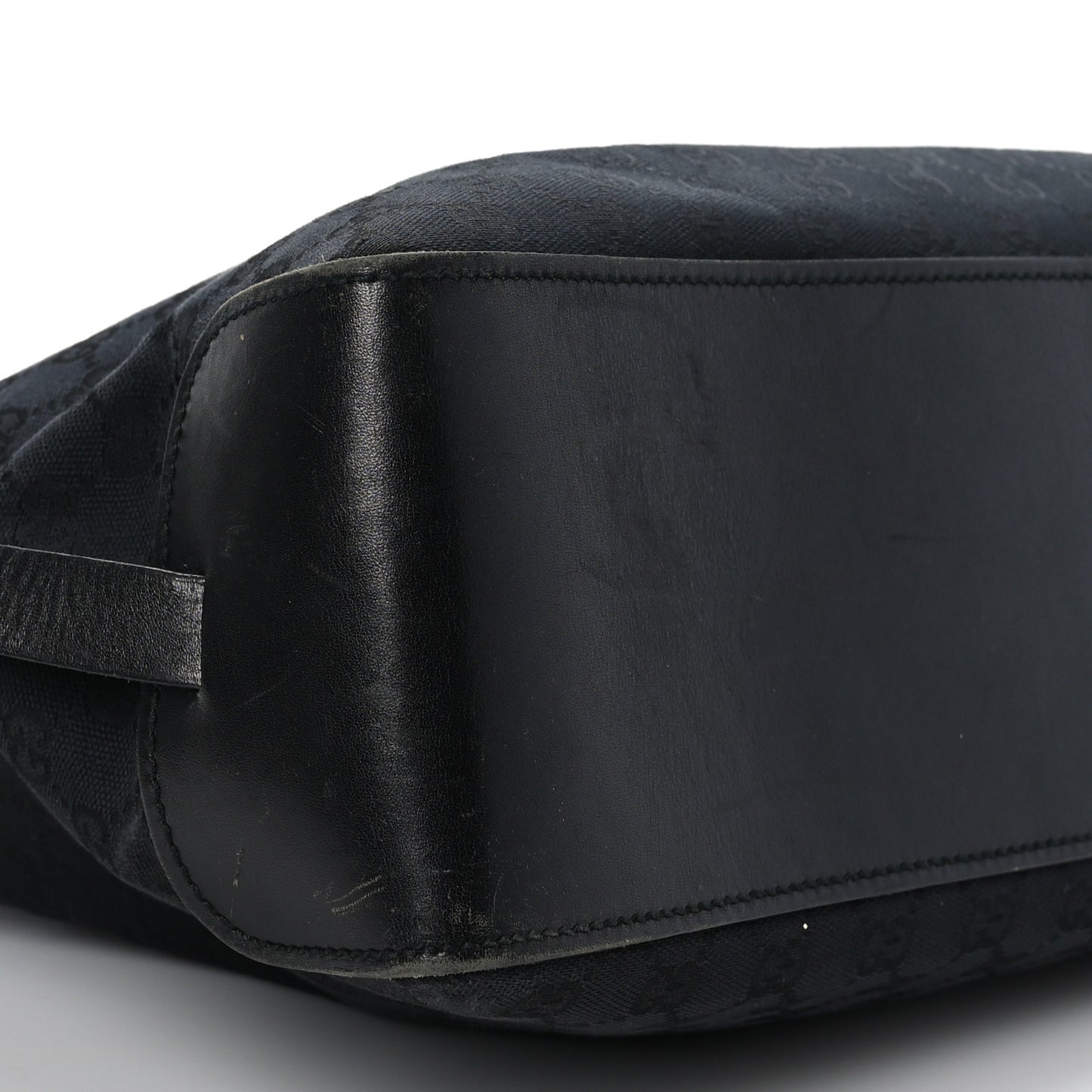 Monogram Large Tote Black