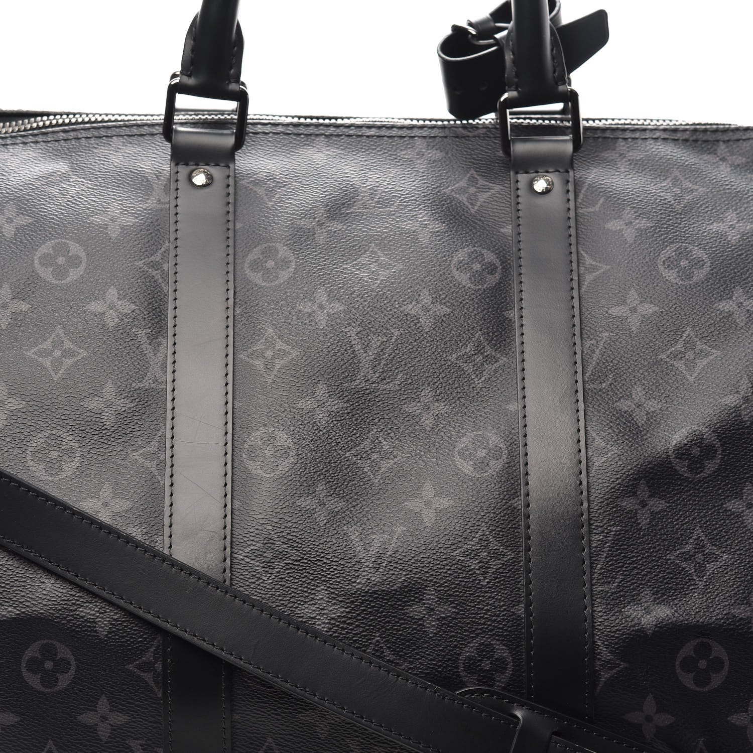Louis Vuitton Monogram Eclipse Keepall Bandouliere 55 5 of 8