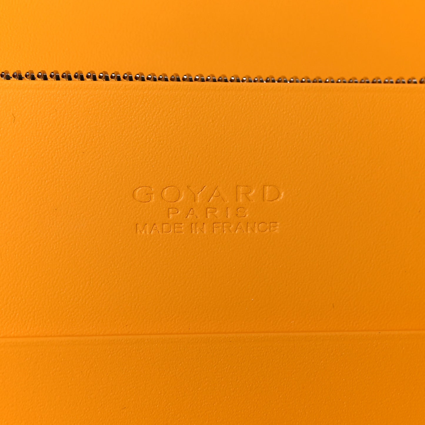 Goyardine Richelieu Wallet Yellow