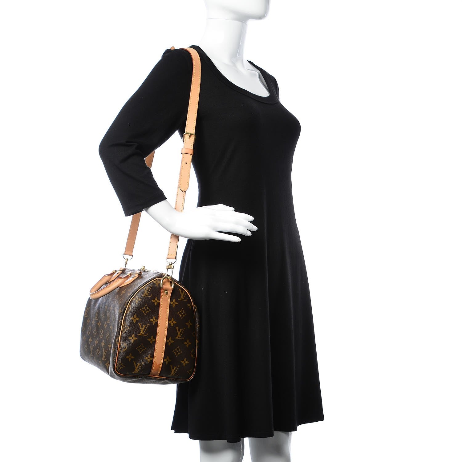 Louis Vuitton Monogram Speedy Bandouliere 30 2 of 11