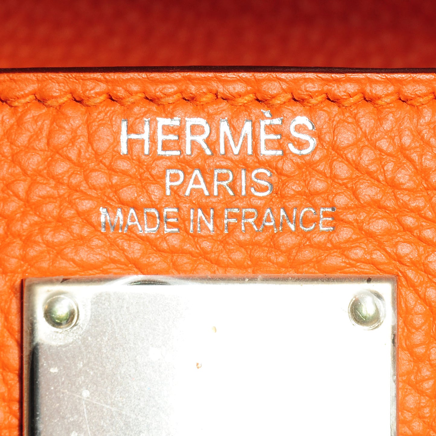 Togo Shoulder Kelly 40 Orange