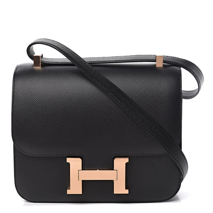 Hermes Epsom Constance 24 Black 1 of 27