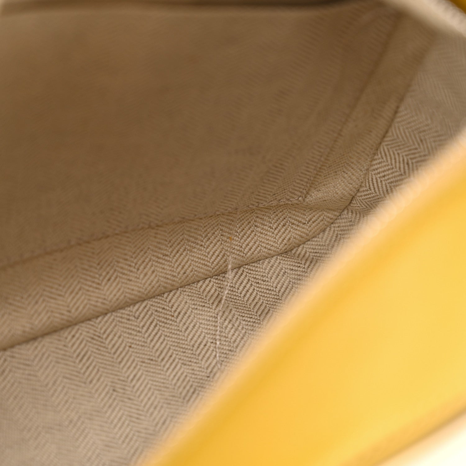 Loewe Grained Calfskin Small Puzzle Bag Ocre Yellow 13 of 14