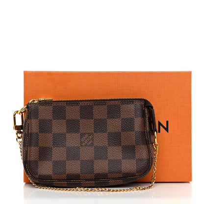 Louis Vuitton Damier Ebene Mini Pochette Accessories 8 of 8