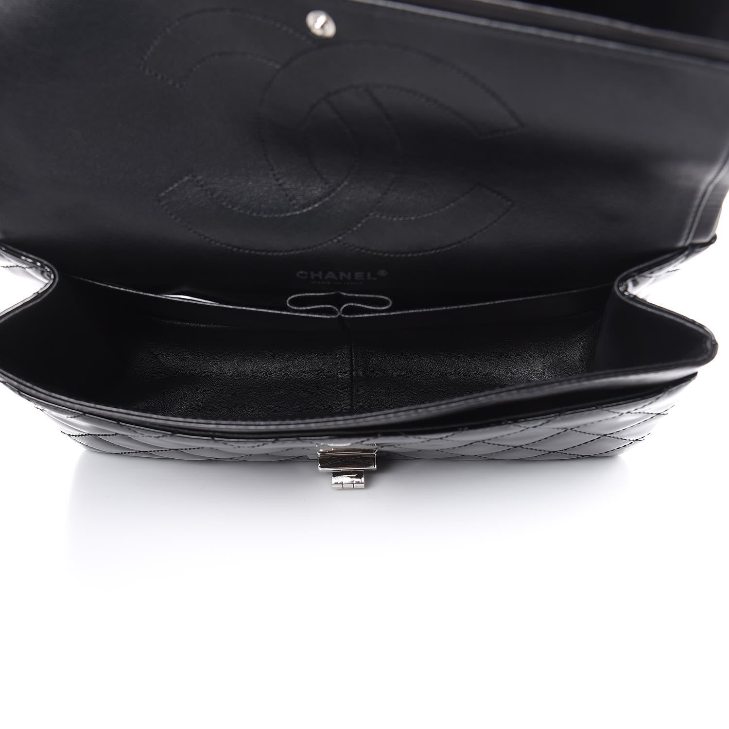 Chanel Patent Quilted 2.55 Reissue 227 Flap Black 5 of 16