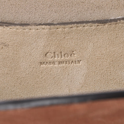 Chloe Calfskin Suede Small Pixie Bag Nougat 6 of 9