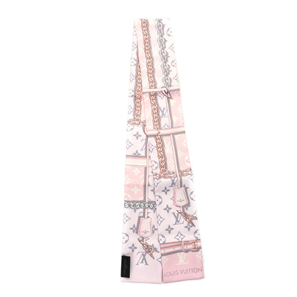Louis Vuitton Silk Monogram Confidential Bandeau Light Pink 2 of 3