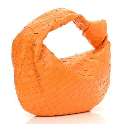 Bottega Veneta Nappa Intrecciato Teen Jodie Hobo Orange 3 of 9