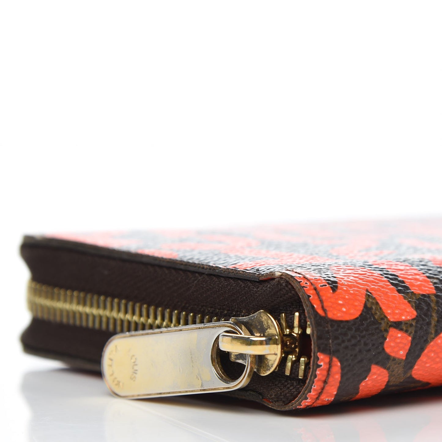 Monogram Graffiti Zippy Wallet Orange