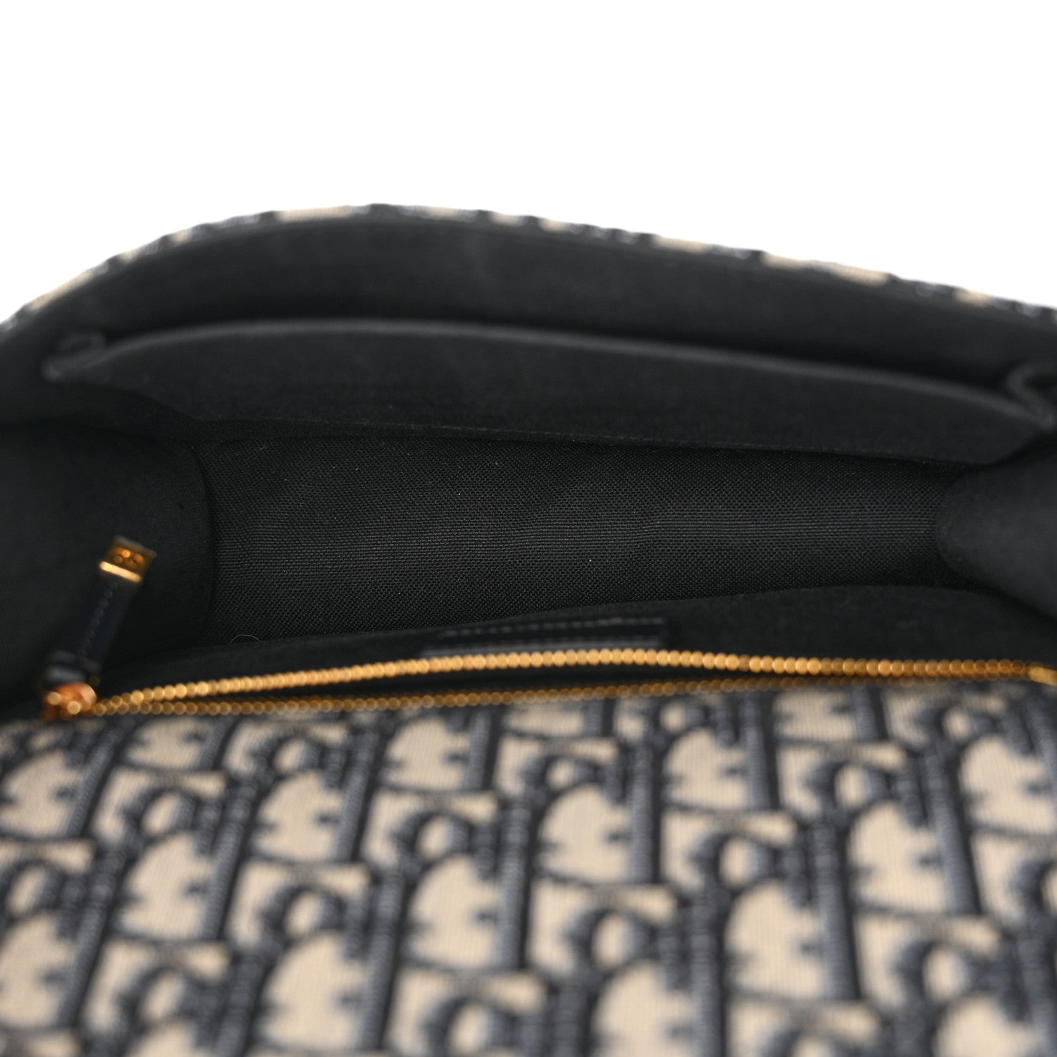 Christian Dior Oblique 30 Montaigne Flap Bag Blue 5 of 12