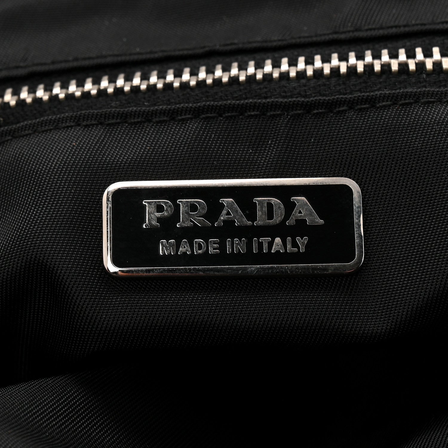 Prada Tessuto Nylon Bead Evening Bag Black 6 of 10