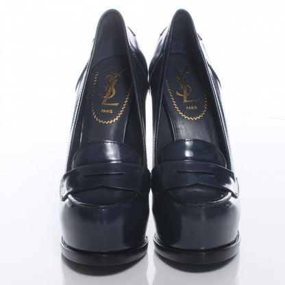 Saint Laurent Loafer-Style Tribtoo 140 Pumps 36.5 Dark Blue 2 of 7