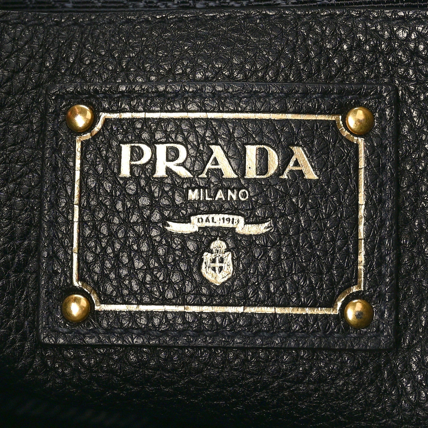 Prada Vitello Daino Shopping Tote Black 6 of 12
