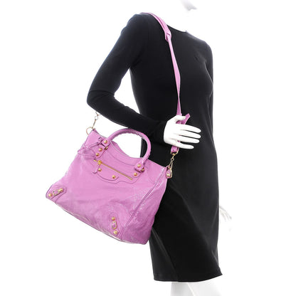 Balenciaga Agneau Giant 12 Gold Hardware Velo Rose Berlingot 2 of 8
