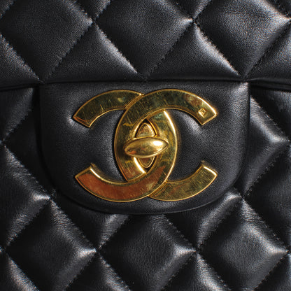 Chanel Lambskin XL Jumbo Flap Black 5 of 11