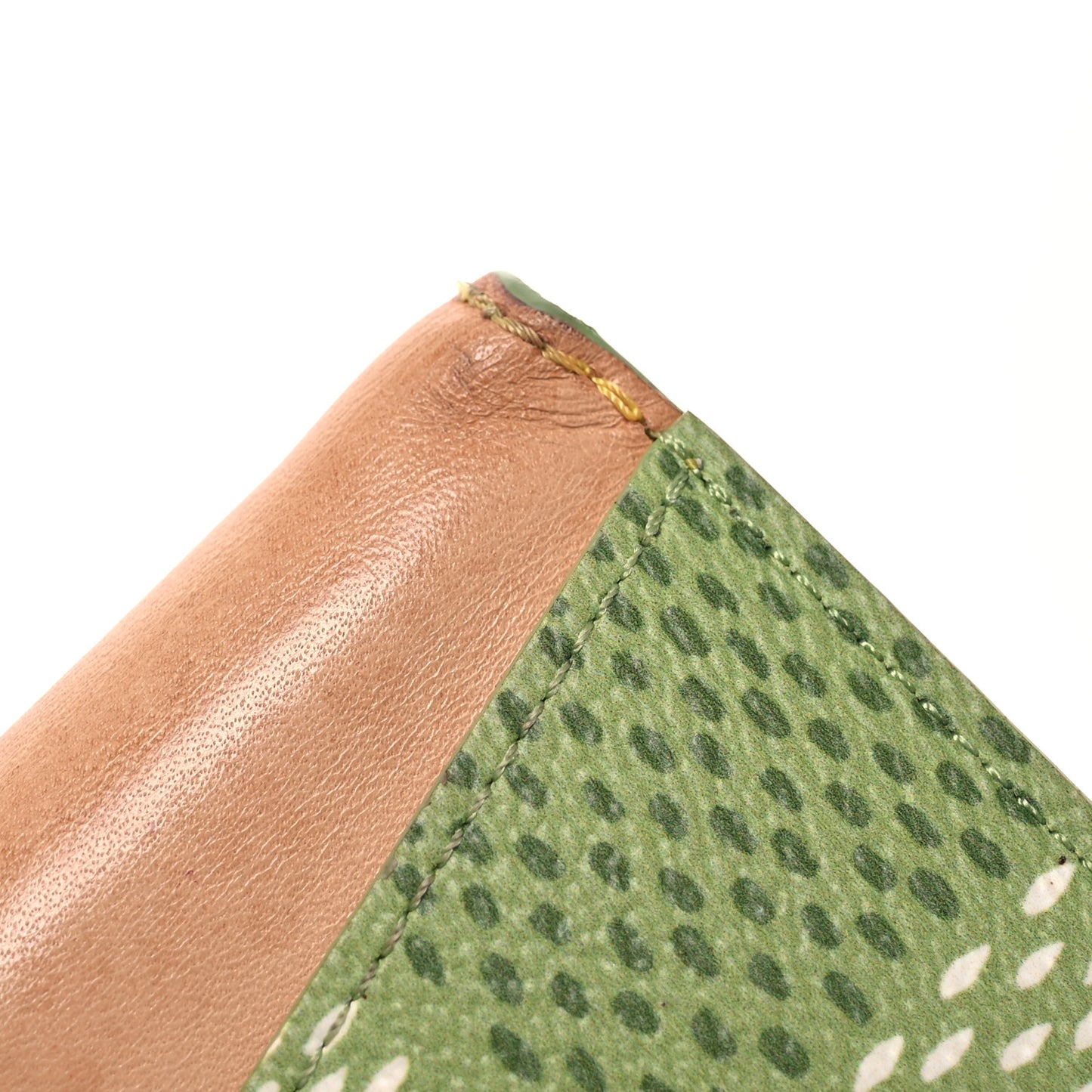 Damier Golf Pocket Organizer Green