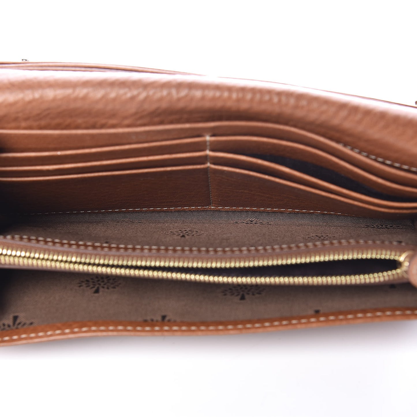 Natural Vegetable Tanned Continental Wallet Oak