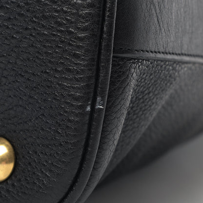 Saint Laurent Calfskin Medium Muse Black 9 of 10
