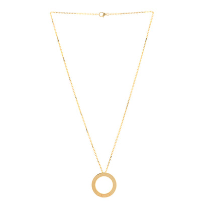 Cartier 18K Yellow Gold LOVE Pendant Necklace 2 of 4