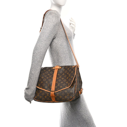 Louis Vuitton Monogram Saumur 35 2 of 9