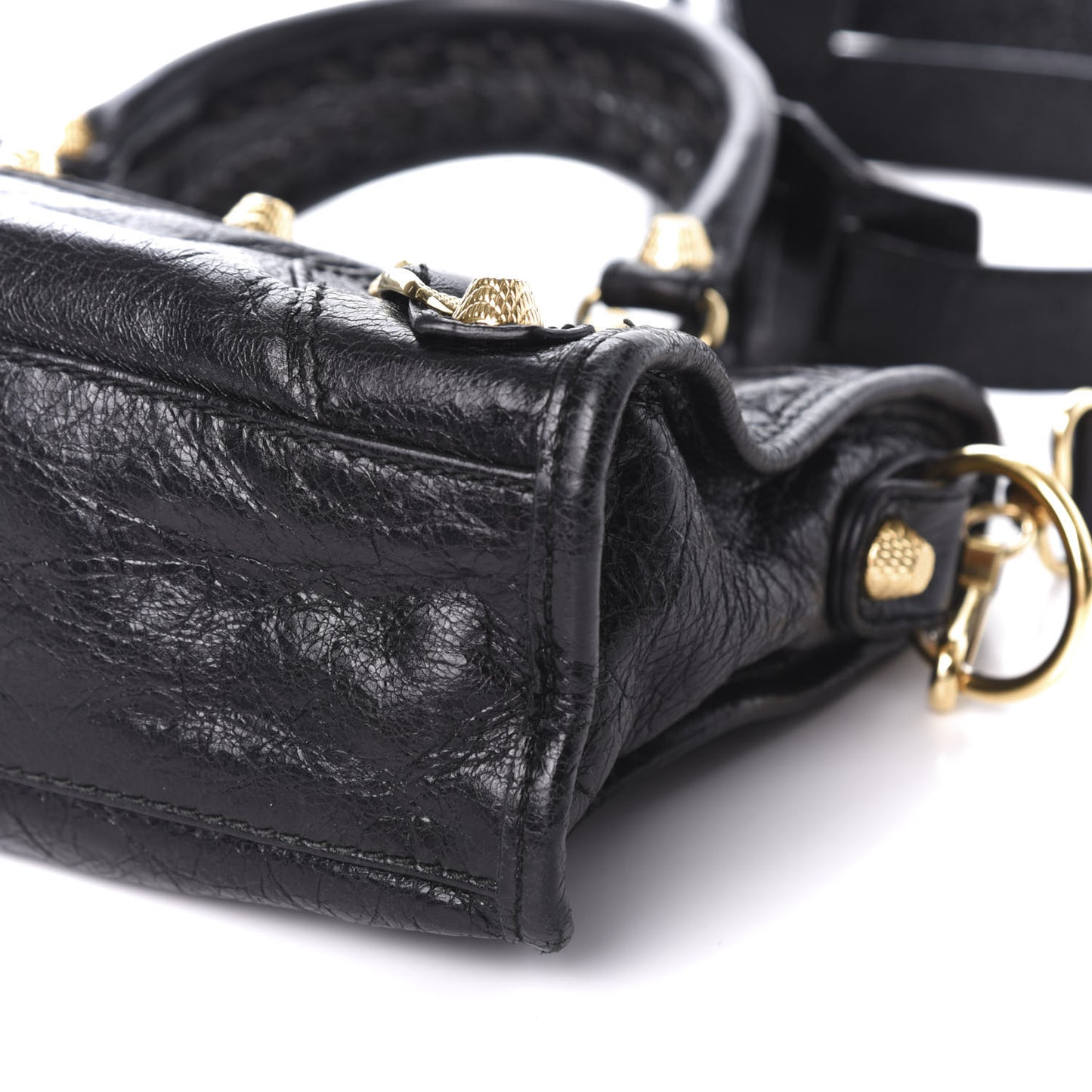 Agneau Giant 12 Gold Hardware Mini City Black