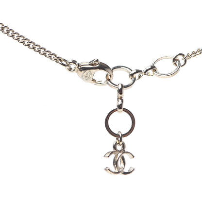 Chanel Resin Camera CC Necklace Black Gold 3 of 4