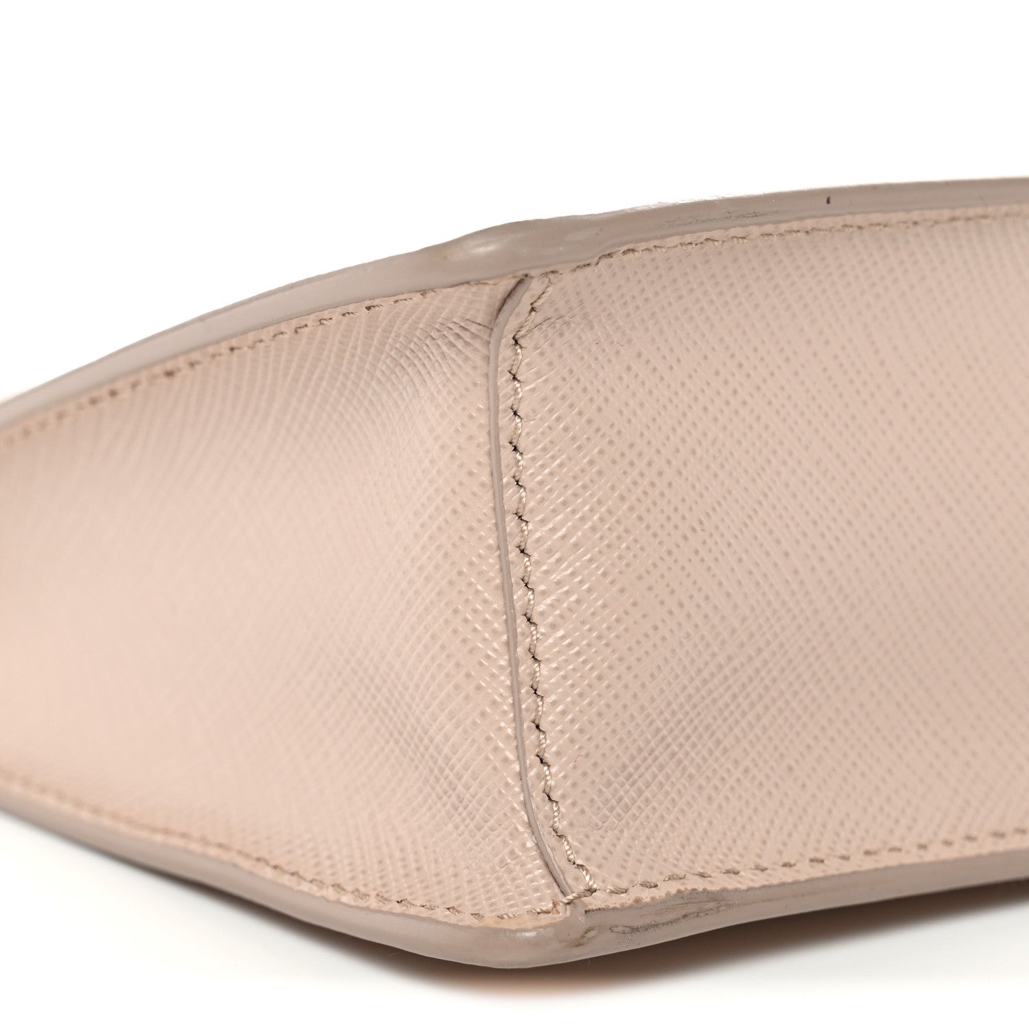 Prada Saffiano Lux Mini Shoulder Bag Ninfea 9 of 10