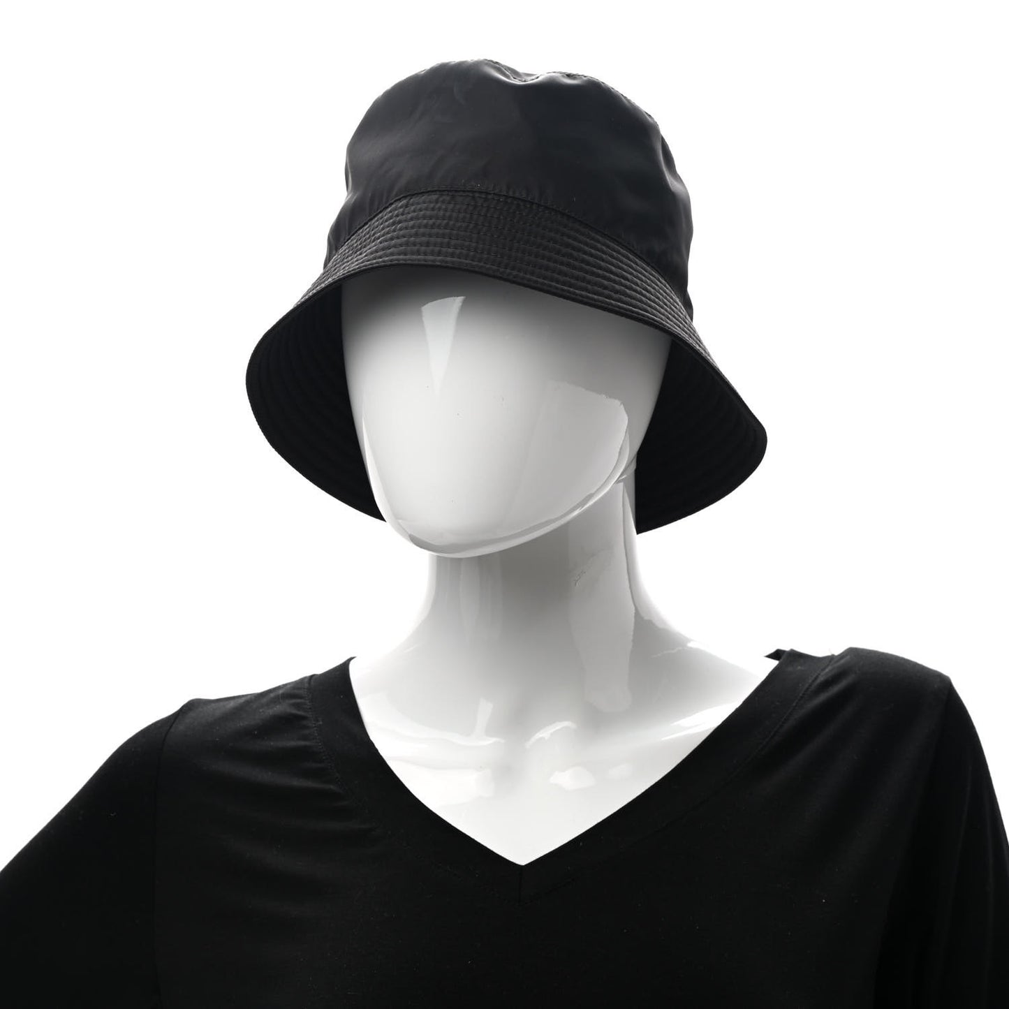 Nylon Bucket Hat M Black