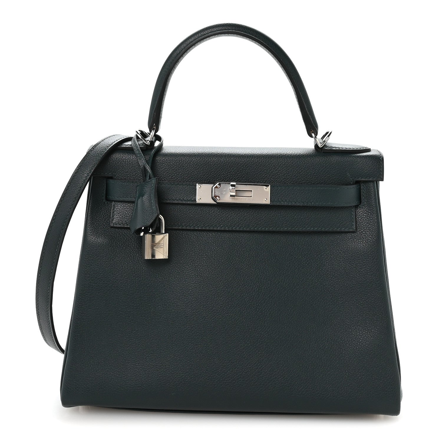 Hermes Evercolor Kelly Retourne 28 Vert Cypress 1 of 10