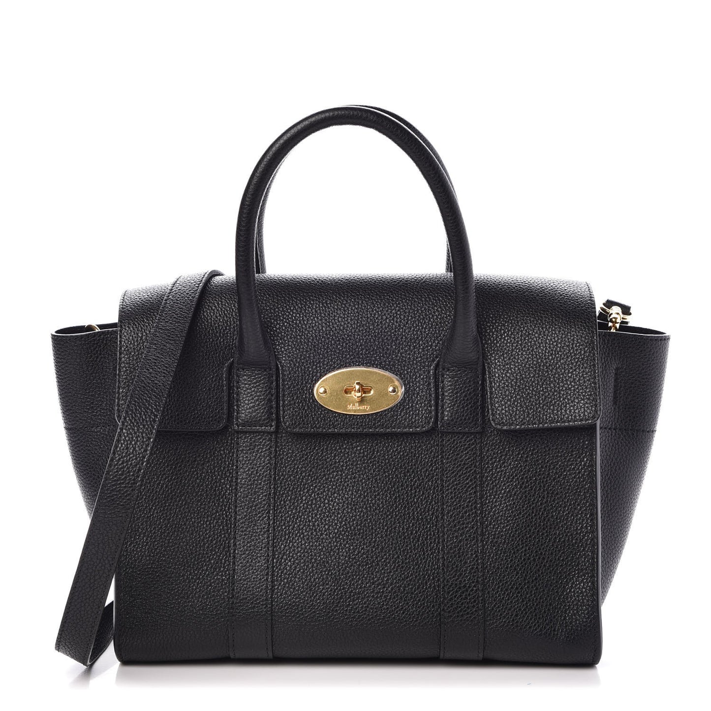 Classic Grain Small New Bayswater Black