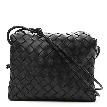 Bottega Veneta Nappa Intrecciato Small Loop Camera Bag Black 1 of 9