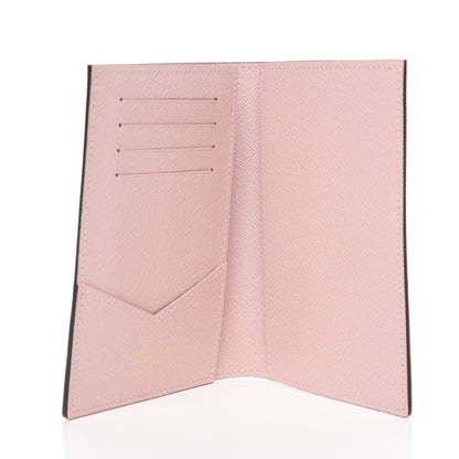 Louis Vuitton Monogram 2020 Christmas Animation Big Wheel Passport Cover Rose Ballerine 4 of 7