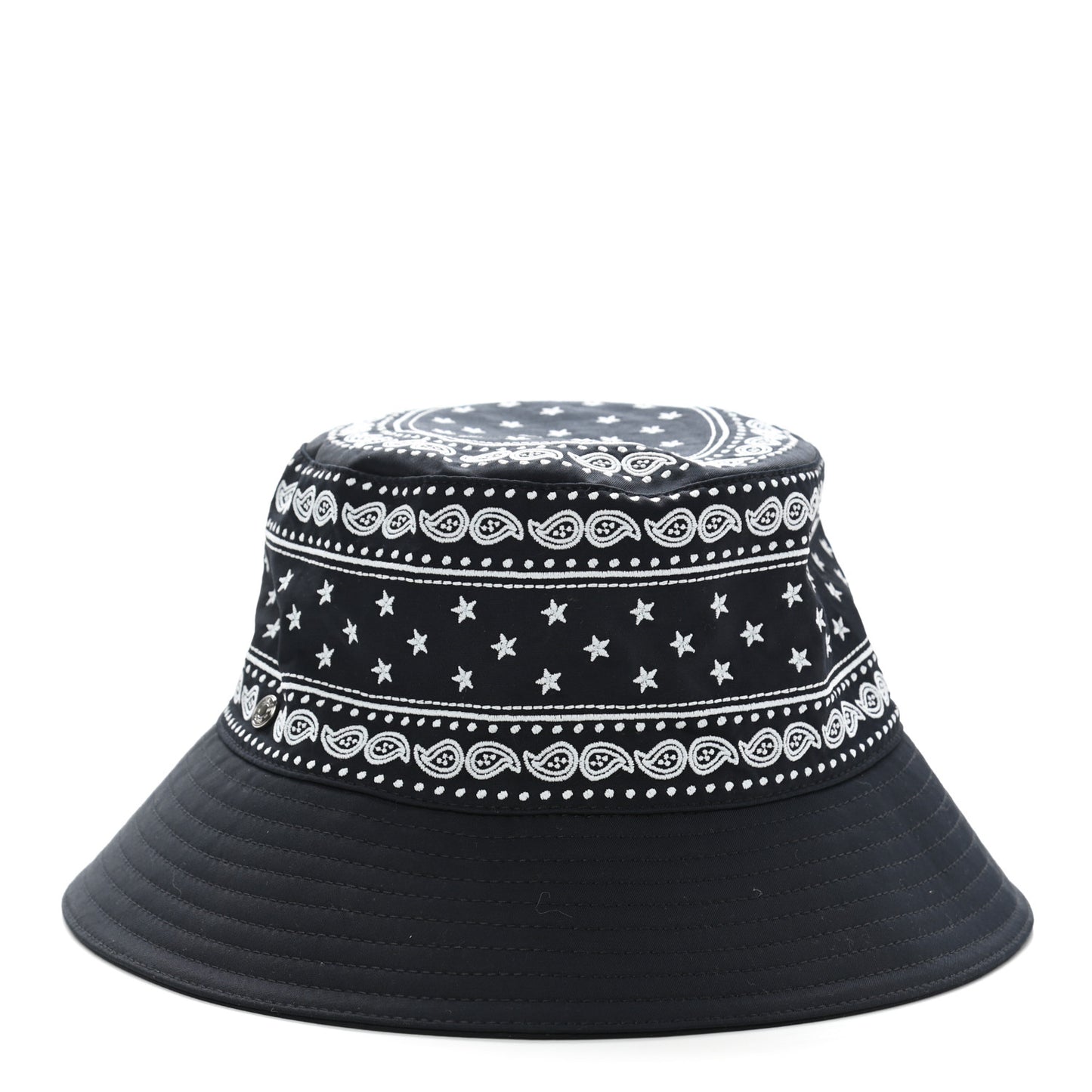 Technical Gabardine Balade Bandana Bucket Hat 58 Marine