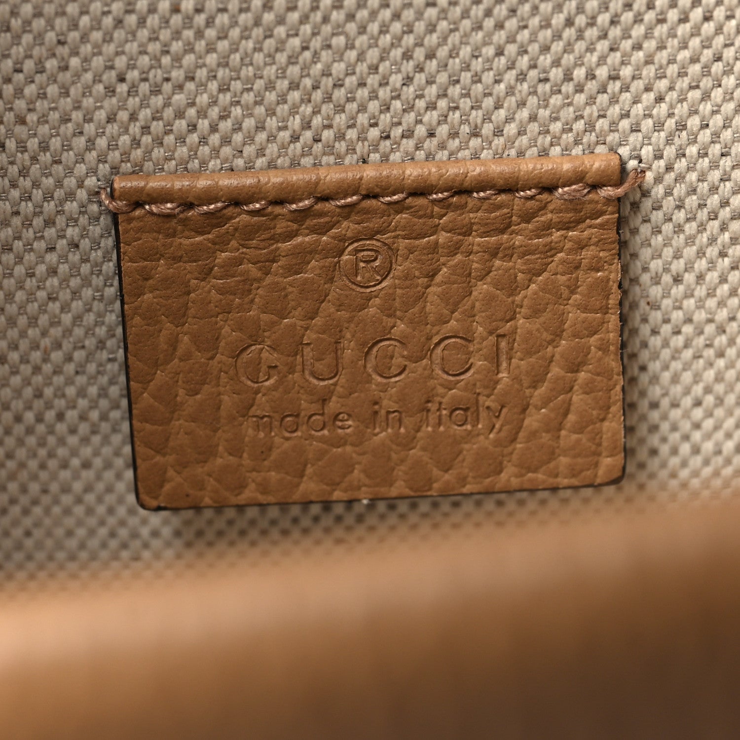 Gucci Dollar Calfskin Crystal Mini Dionysus Shoulder Bag Natural Tan Black Diamond 6 of 10
