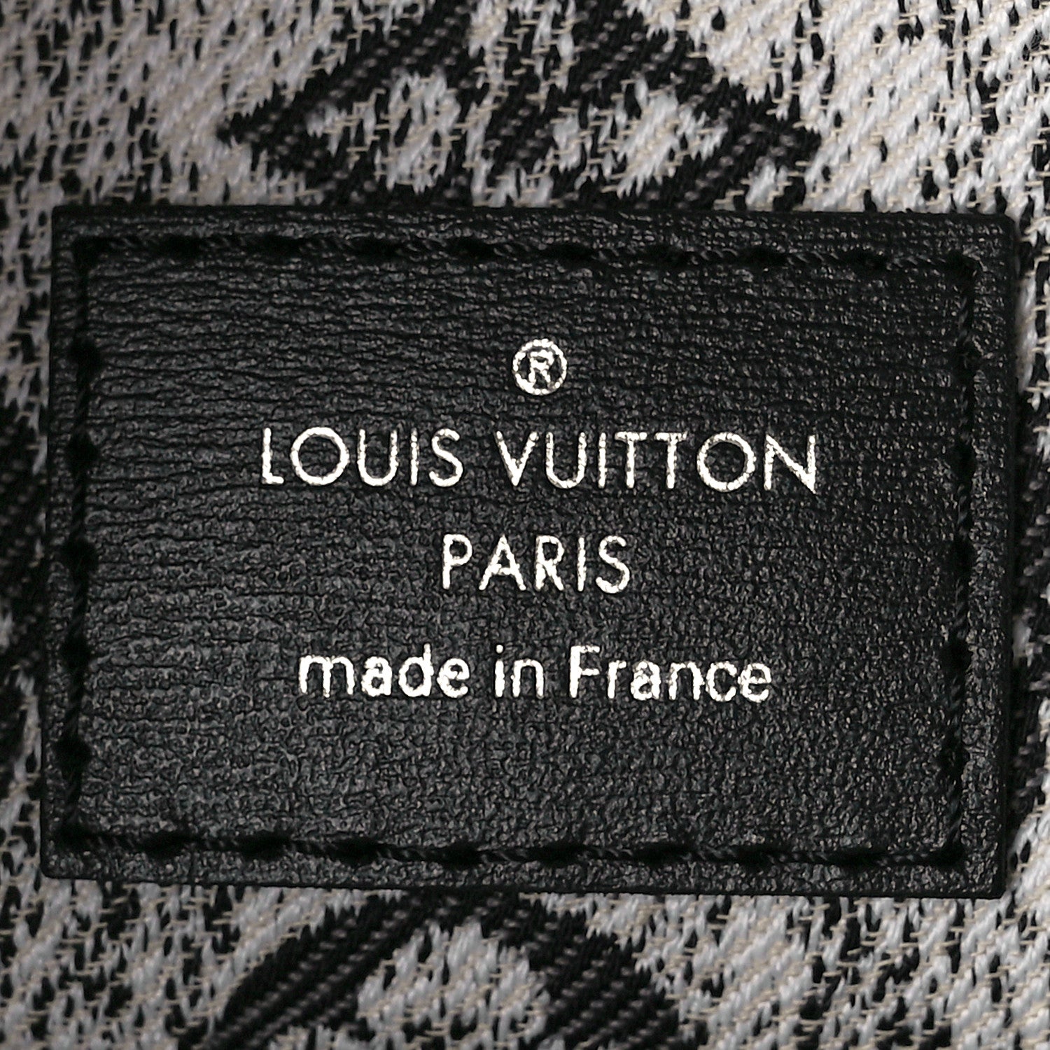 Louis Vuitton Monogram Jacquard Denim Onthego MM Black 6 of 11