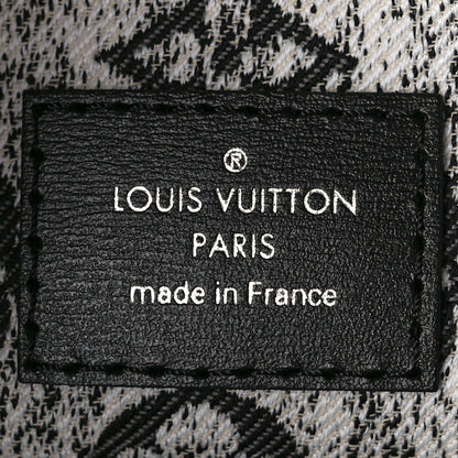 Louis Vuitton Monogram Jacquard Denim Onthego MM Black 6 of 11
