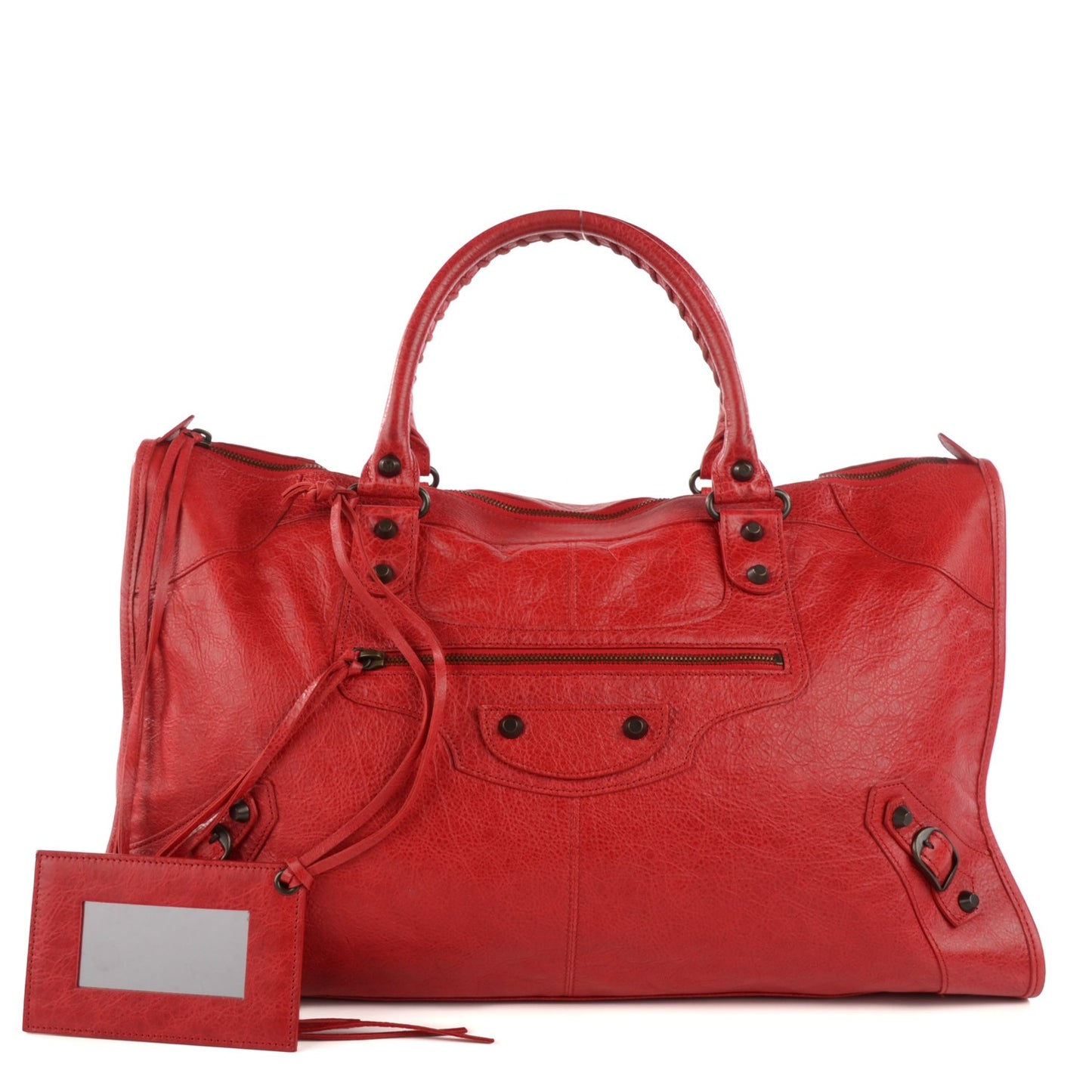 Agneau Classic Hardware Work Rouge Coquelicot