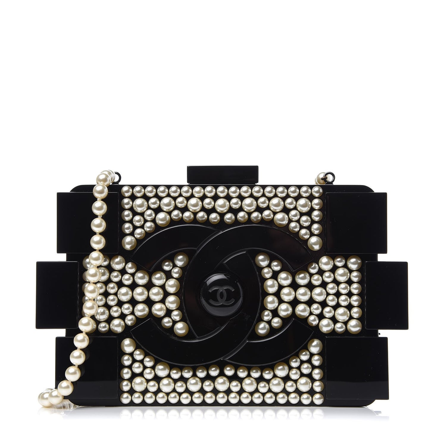 Pearl Boy Brick Lego Clutch Black