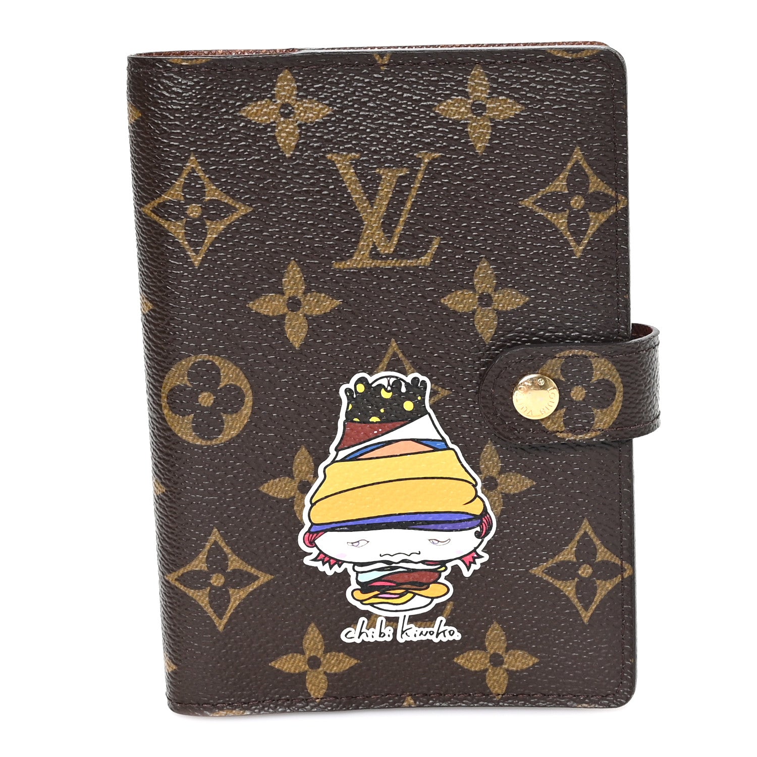 Louis Vuitton Monogram Chibi Kinoko Small Ring Agenda Cover 1 of 6
