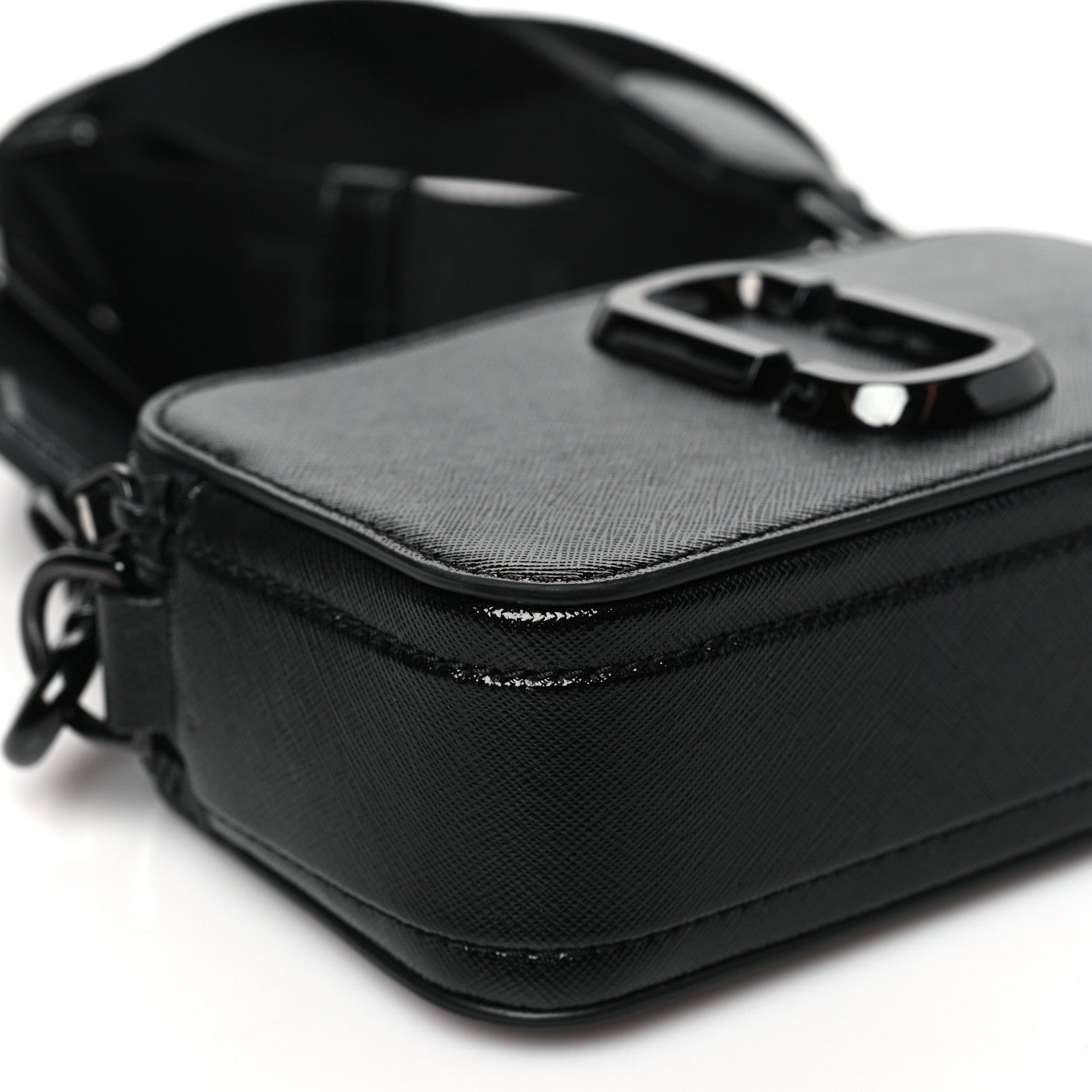 Marc Jacobs Saffiano Snapshot Camera Bag Black 10 of 11