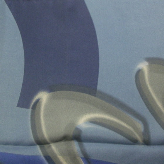 Silk Coco Scarf Blue